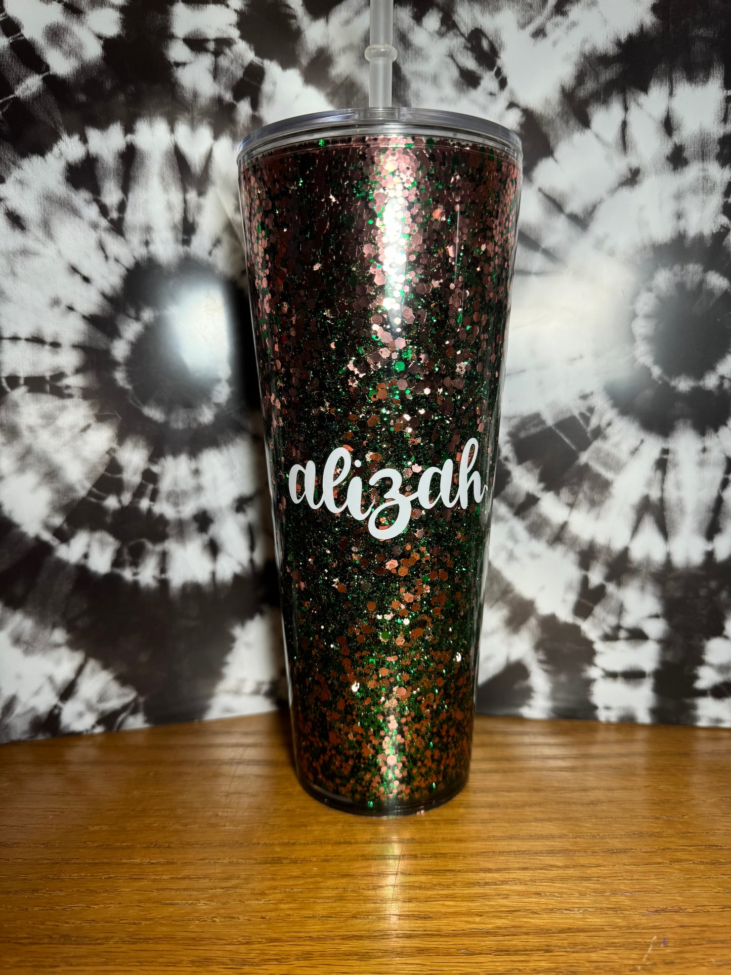 24 oz acrylic snowglobe