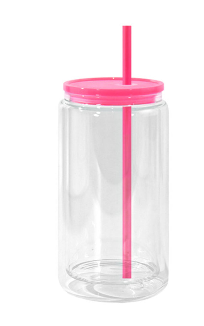 16 oz ACRYLIC snowglobes