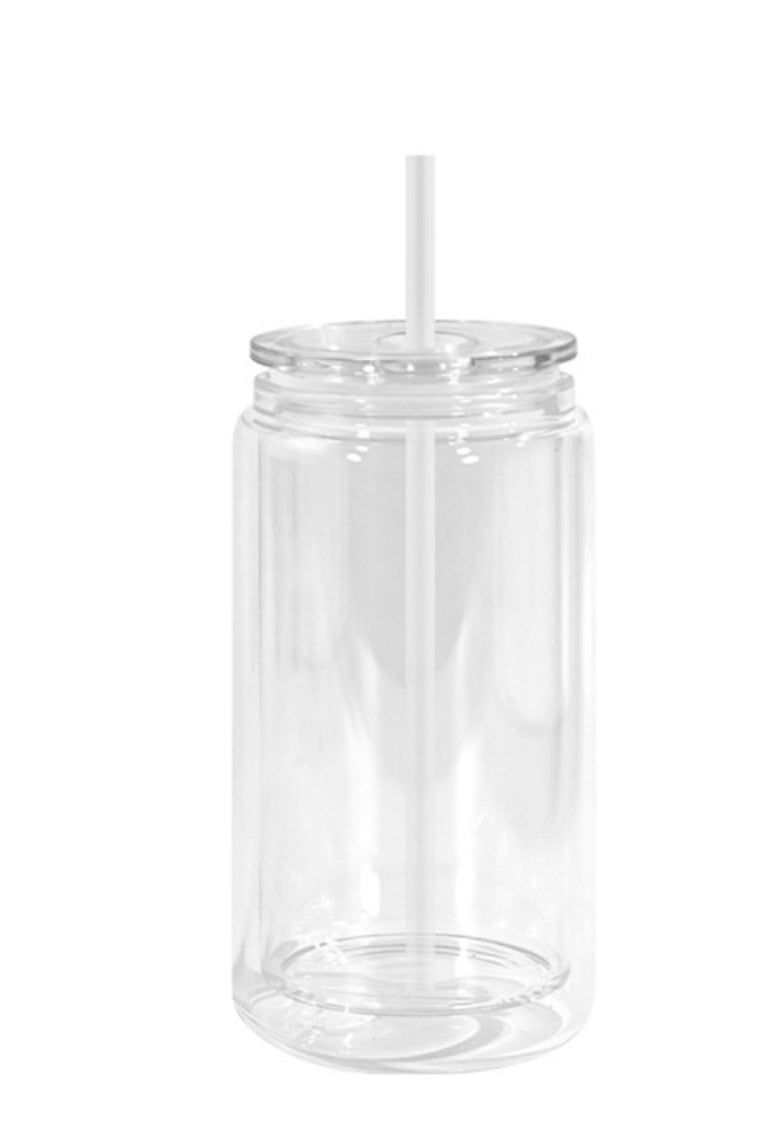 16 oz ACRYLIC snowglobes