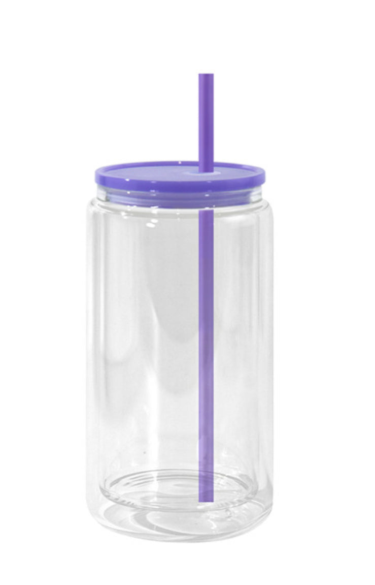 16 oz ACRYLIC snowglobes