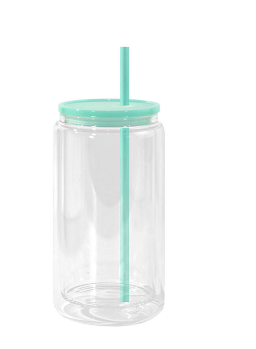 16 oz ACRYLIC snowglobes
