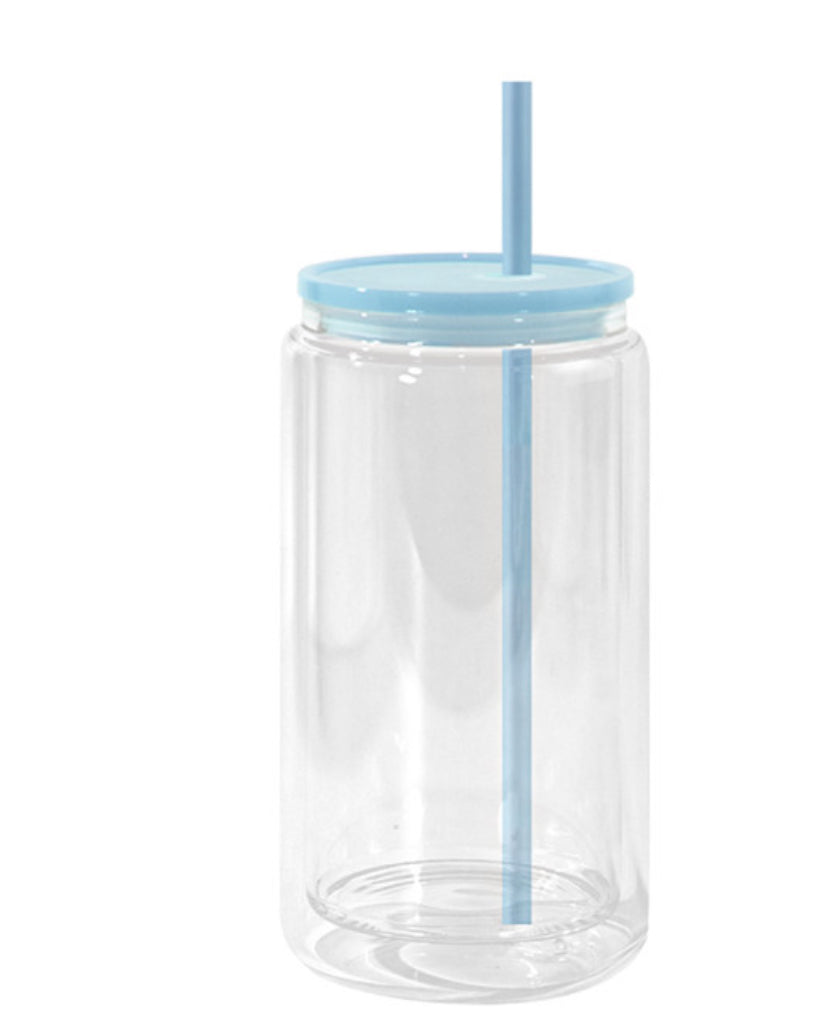 16 oz ACRYLIC snowglobes