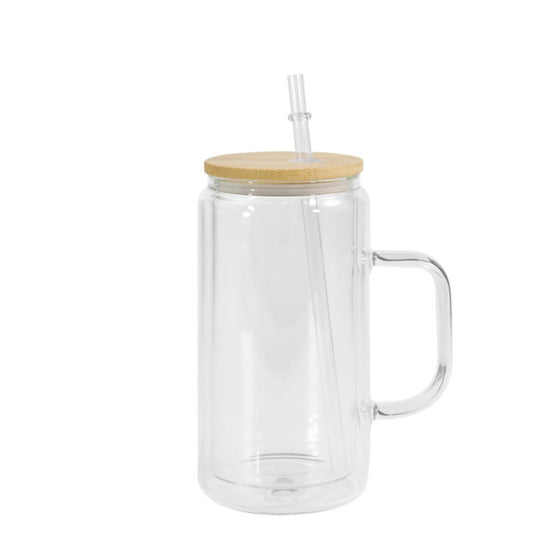 16 oz Snowglobe ( with handle)